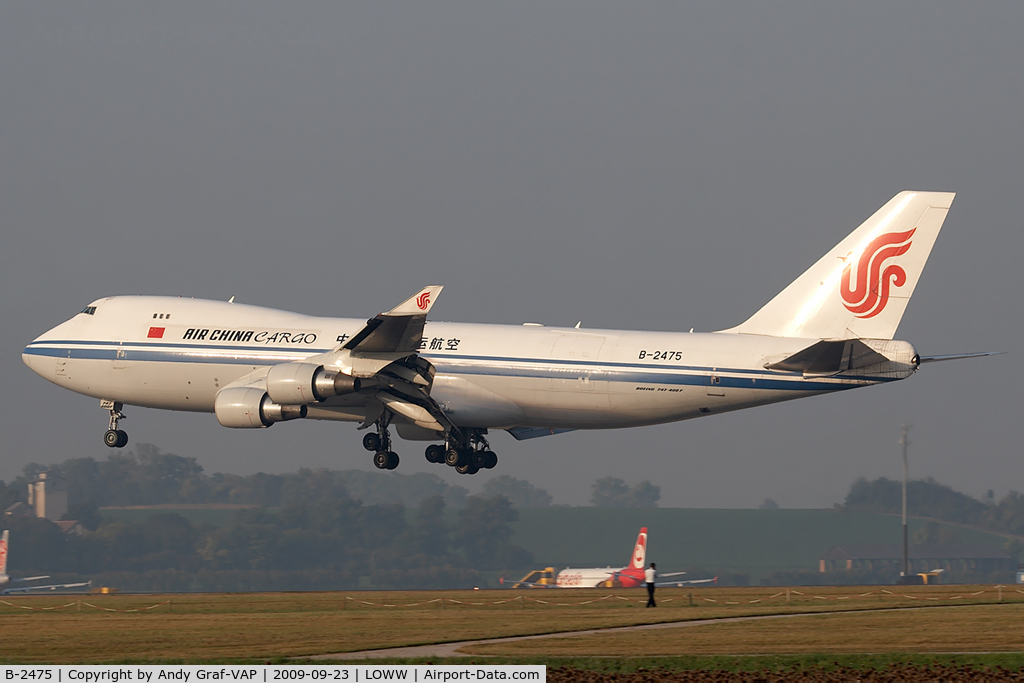 B-2475, 2005 Boeing 747-4FTF/SCD C/N 34239, Air China Cargo 747-400