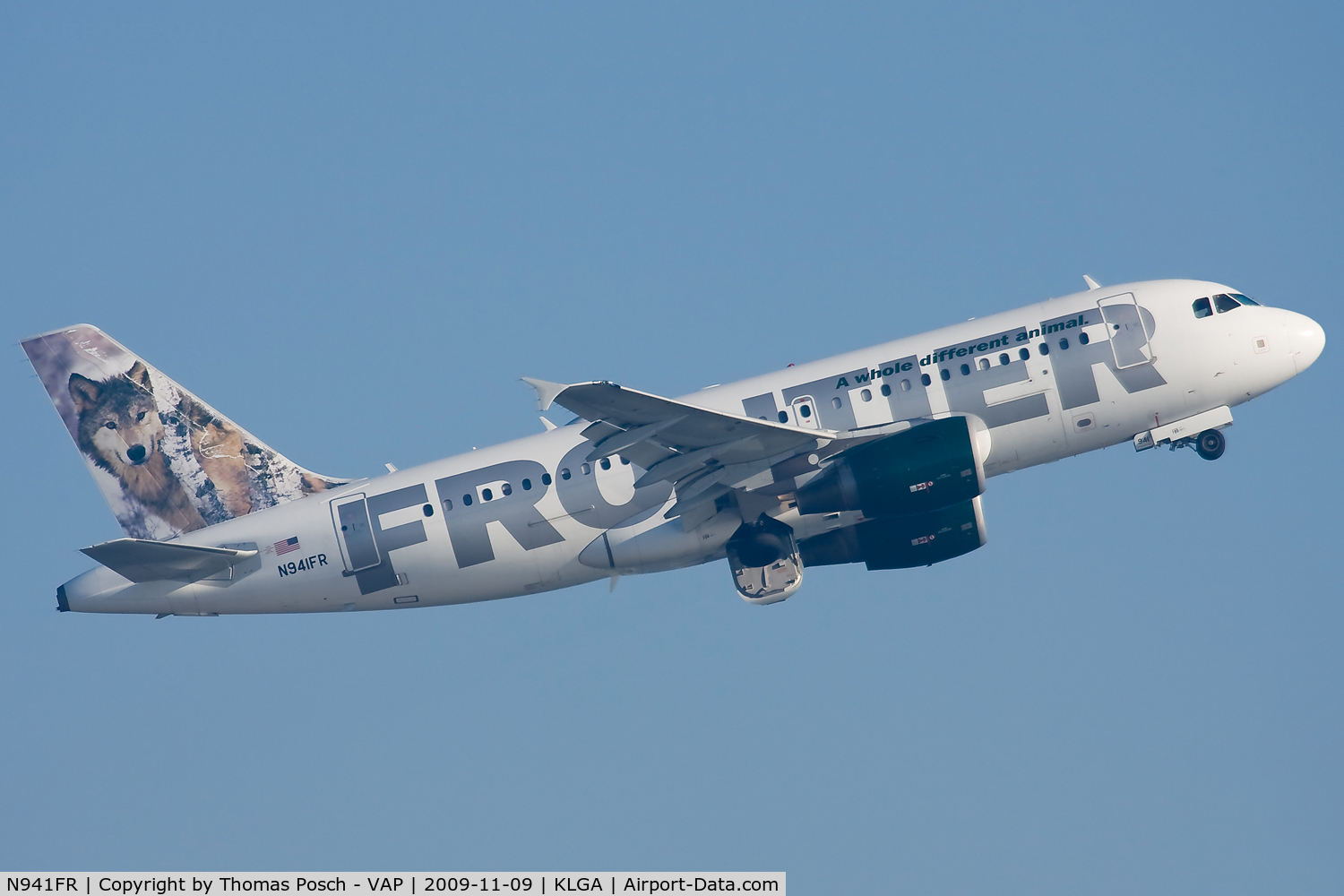 N941FR, 2005 Airbus A319-112 C/N 2483, Frontier Airlines