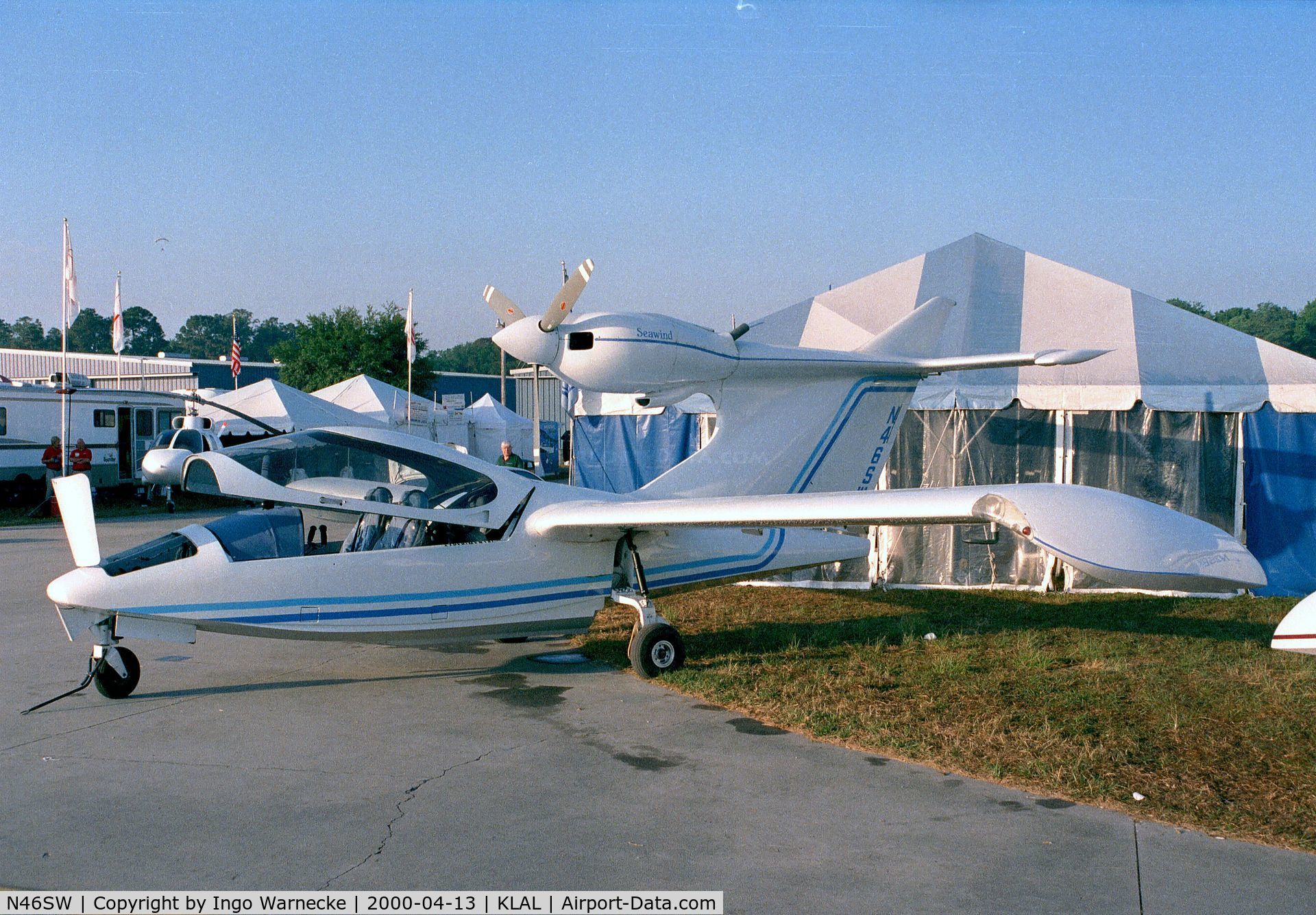 N46SW, 1993 Seawind Seawind C/N 003, Seawind (Silva) at 2000 Sun 'n Fun, Lakeland FL