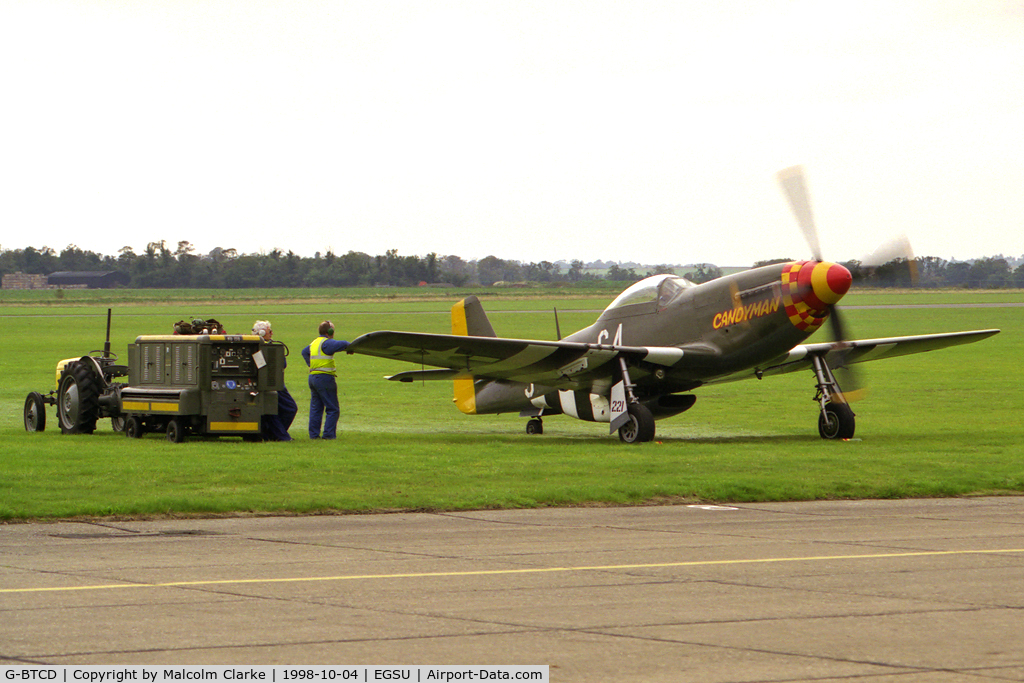 G-BTCD, 1944 North American P-51D Mustang C/N 122-39608, North American P-51D Mustang 