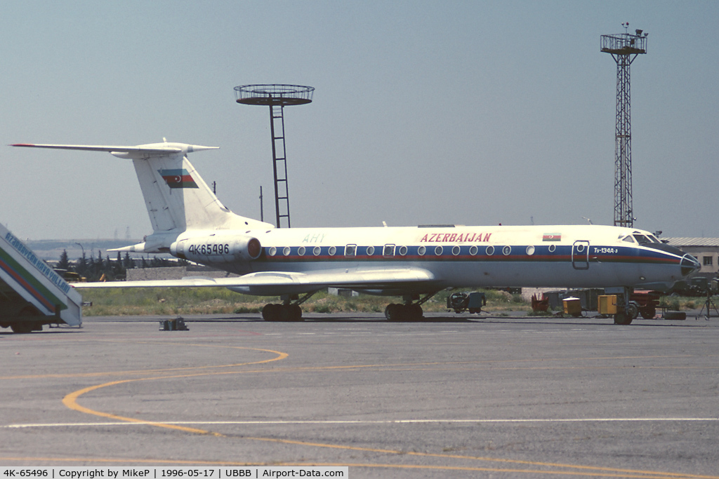 4K-65496, Tupolev Tu-134A-3 C/N 63468, Still current in mid 2009.