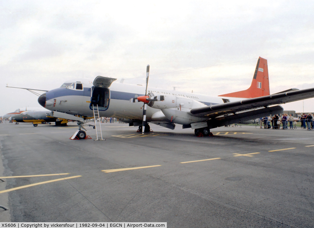 XS606, 1966 Hawker Siddeley HS-780 Andover C1 C/N Set 13/BN1, Empire Test Pilots School