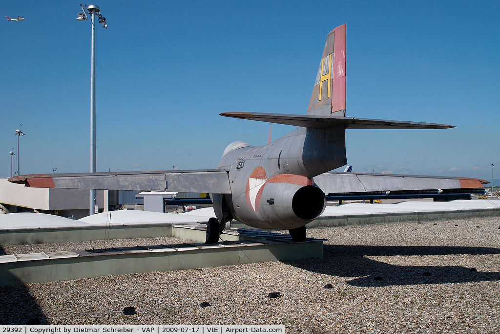 29392, Saab J29F Tunnan C/N 29-392, Austrian Air Force Saab Tunnan