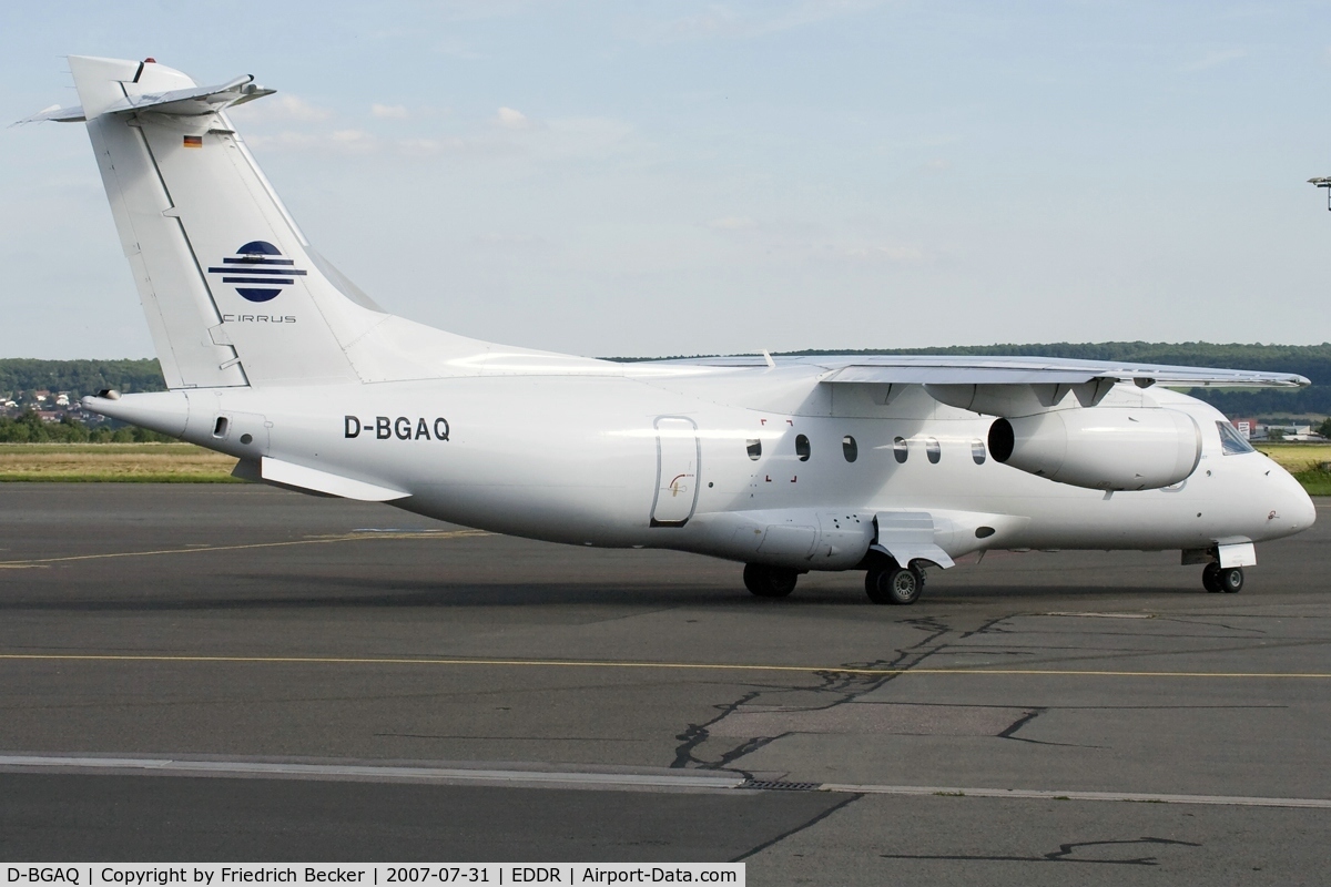 D-BGAQ, 1999 Fairchild Dornier 328-300 328JET C/N 3130, taxying to the active