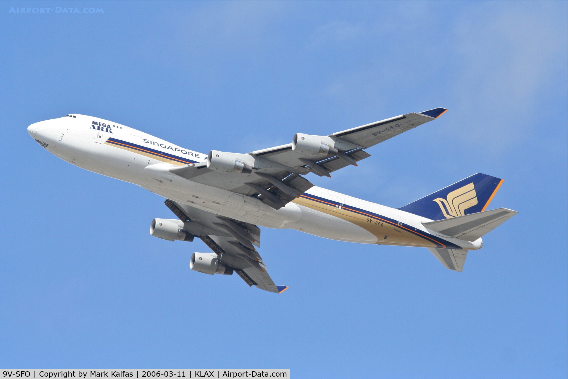 9V-SFO, 2004 Boeing 747-412F/SCD C/N 32900, Singapore Boeing 747-412F 