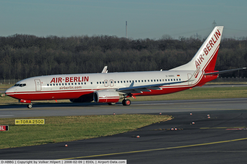 D-ABBG, 2002 Boeing 737-86J C/N 32918, Air Berlin