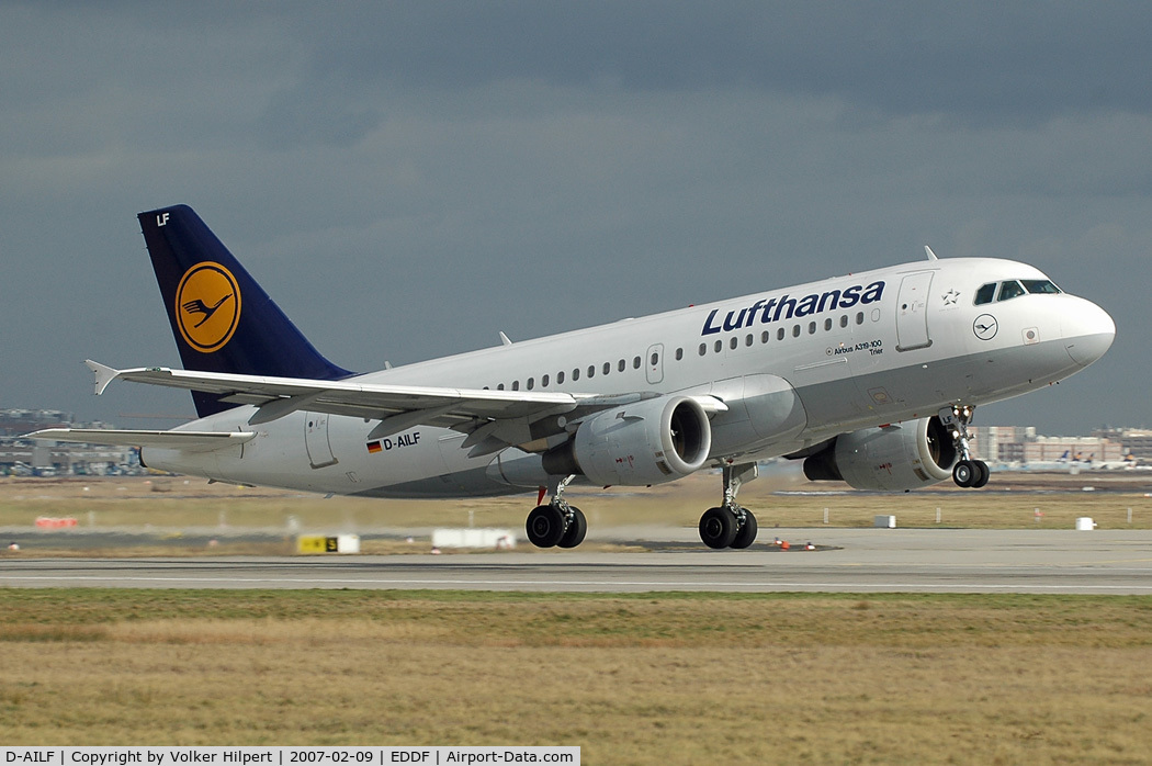 D-AILF, 1996 Airbus A319-114 C/N 636, Lufthansa