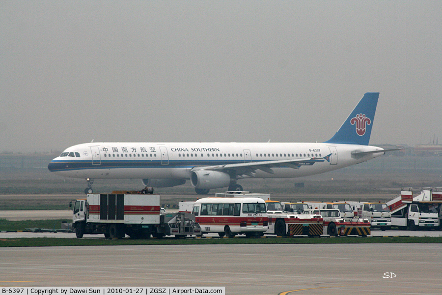 B-6397, 2009 Airbus A321-231 C/N 3784, China Southern