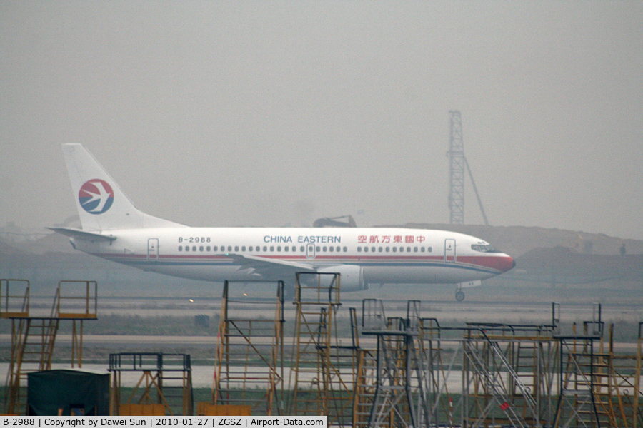 B-2988, 1997 Boeing 737-36R C/N 29087, China Eastern