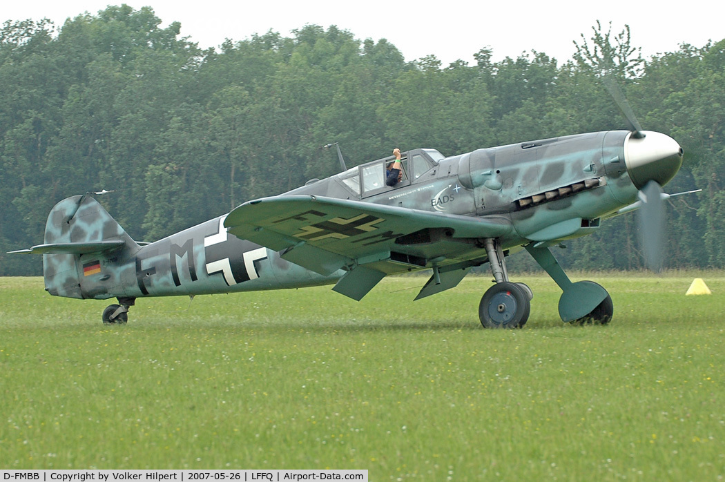 D-FMBB, Messerschmitt Bf-109G-6 C/N 156, at lffq