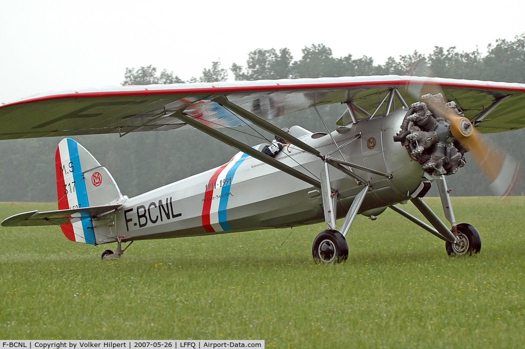 F-BCNL, Morane-Saulnier MS.317 C/N 6527, at lffq