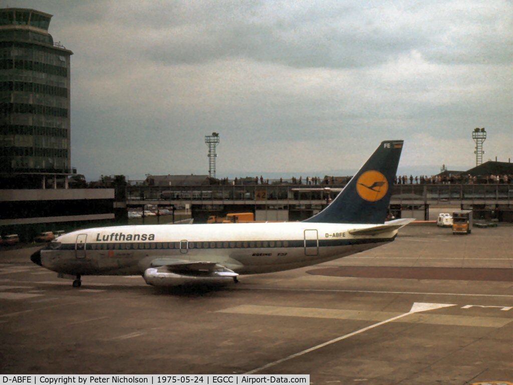 D-ABFE, 1970 Boeing 737-230C C/N 20256, Boeing 737-230C of Lufthansa named 