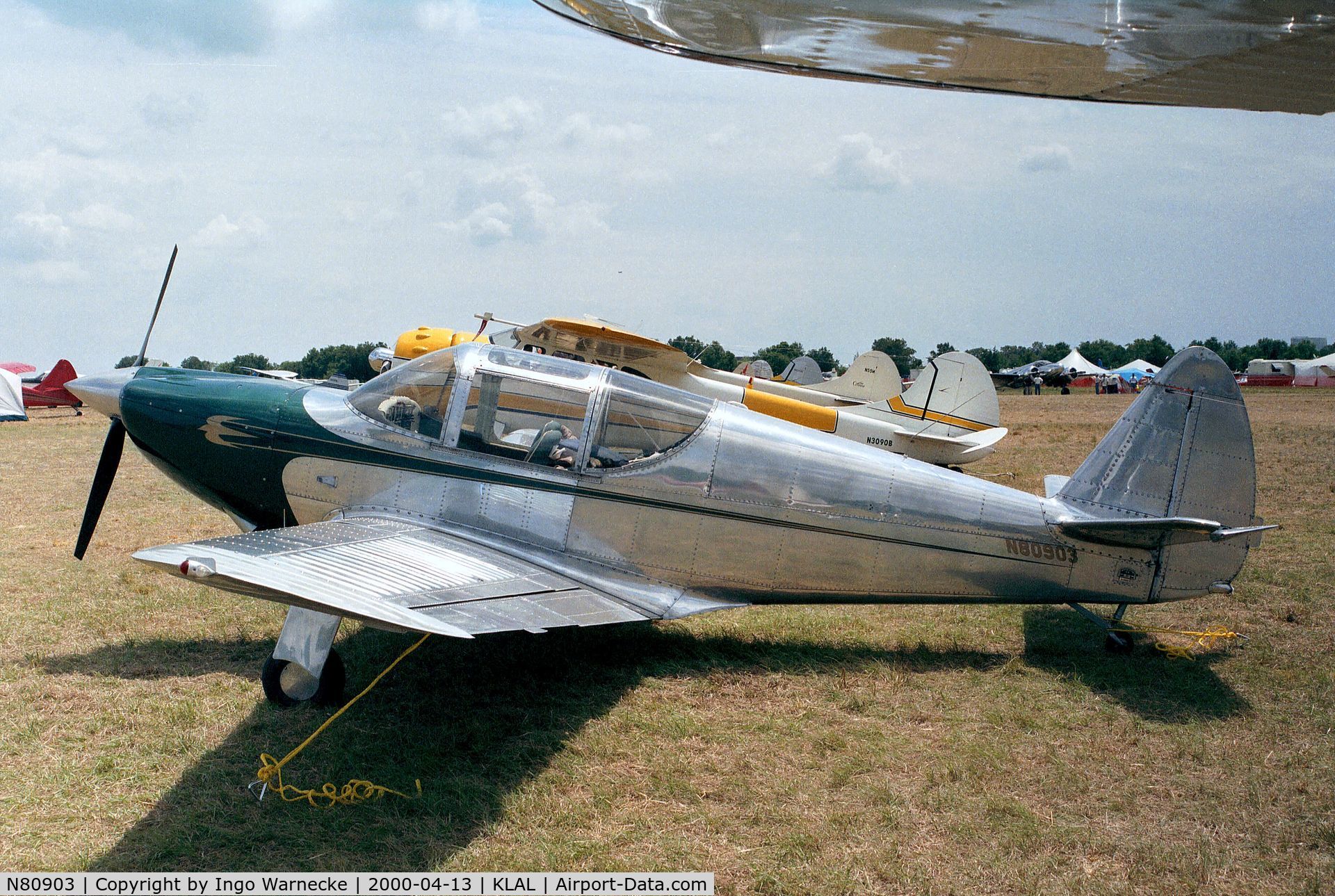 N80903, 1946 Globe GC-1B Swift C/N 306, Globe GC-1B Swift at Sun 'n Fun 2000, Lakeland FL