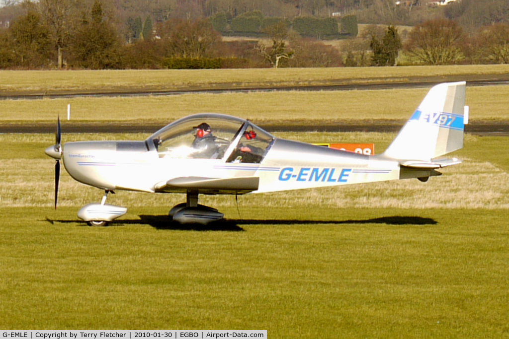 G-EMLE, 2004 Aerotechnik EV-97 Eurostar C/N PFA 315-14251, EV-97 Eurostar - participant in the 2010 BMAA Icicle Fly-in at Wolverhampton