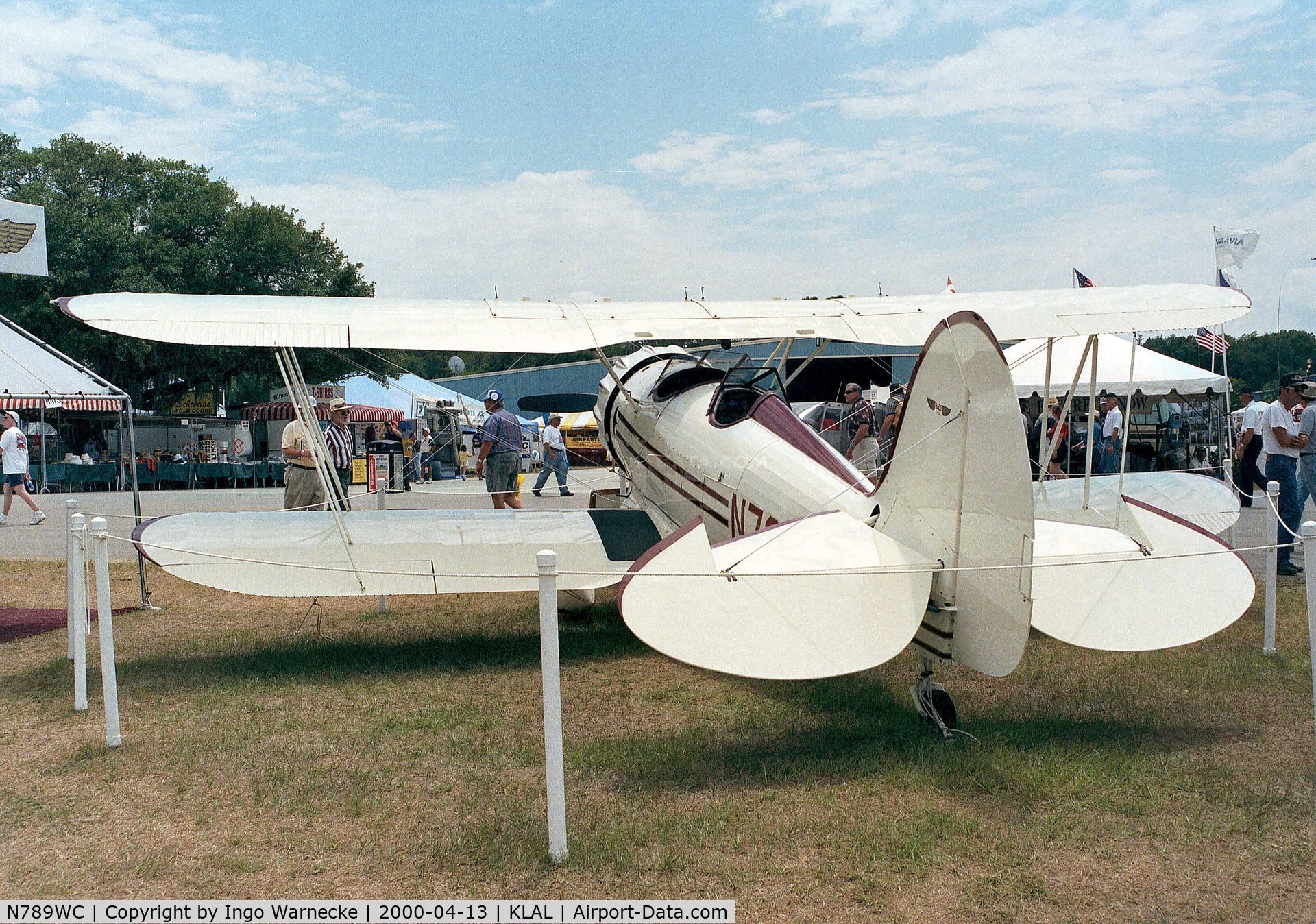 N789WC, 1997 Classic Aircraft Corp WACO YMF C/N F5C078, Classic Aircraft Waco YMF at 2000 Sun 'n Fun, Lakeland FL