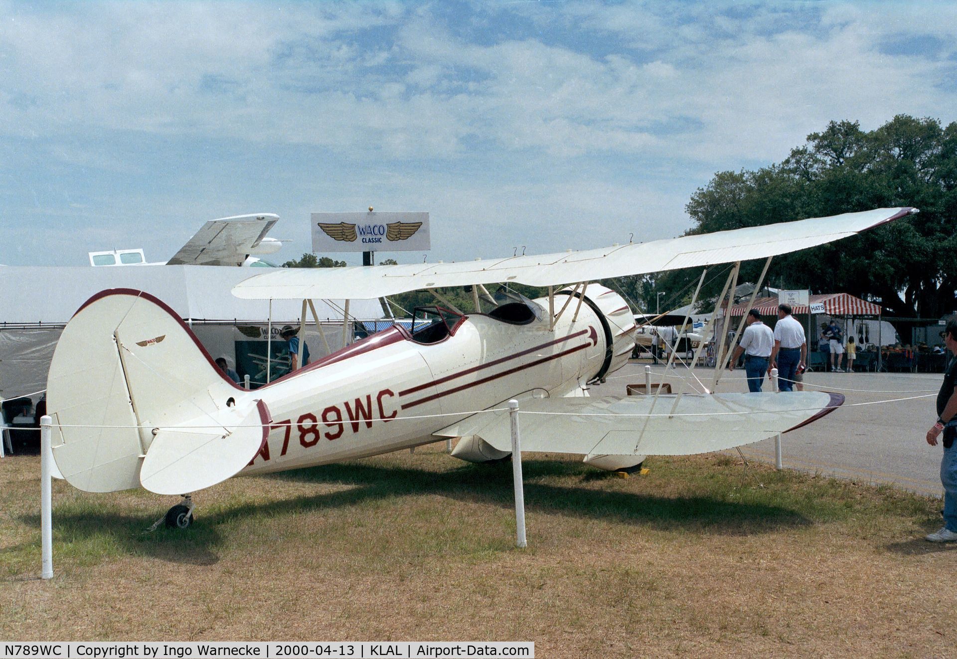 N789WC, 1997 Classic Aircraft Corp WACO YMF C/N F5C078, Classic Aircraft Waco YMF at 2000 Sun 'n Fun, Lakeland FL
