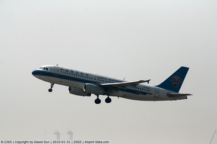 B-2365, 1998 Airbus A320-232 C/N 849, China Southern