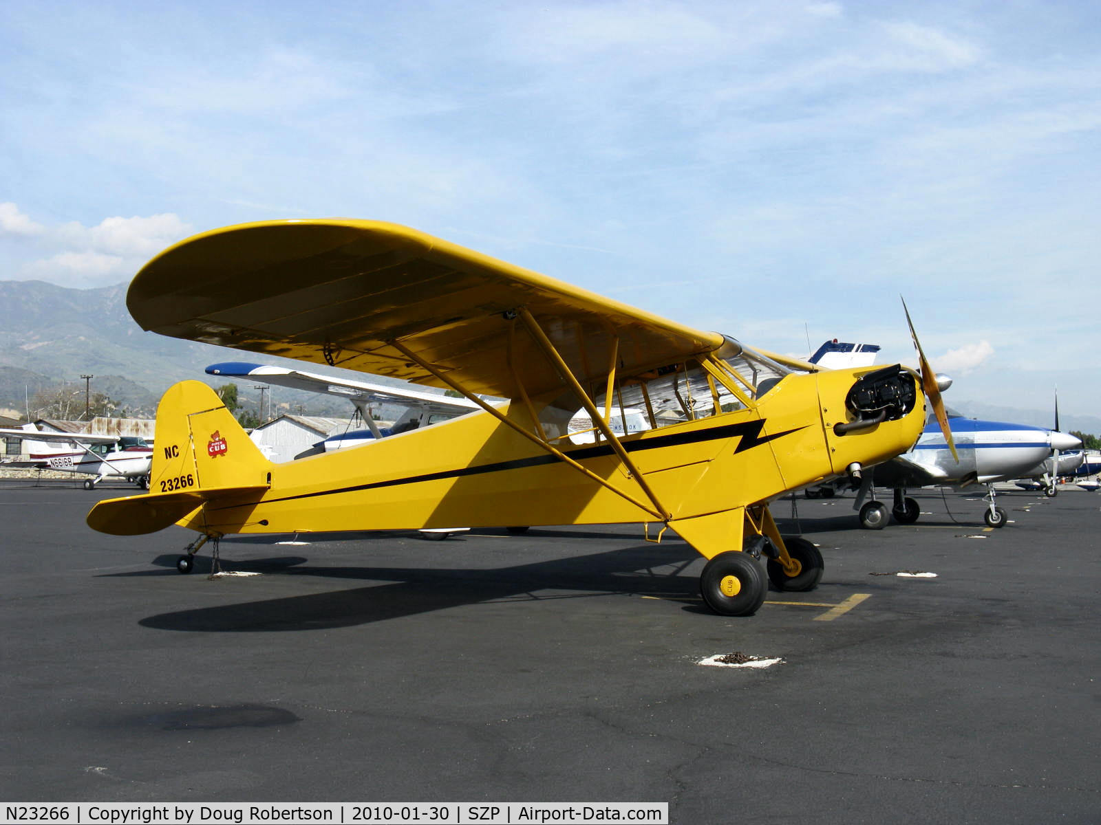 N23266, 1939 Piper J3C-65 Cub Cub C/N 3113, 1939 Piper J3C-65 CUB, Continental A&C65 65 Hp