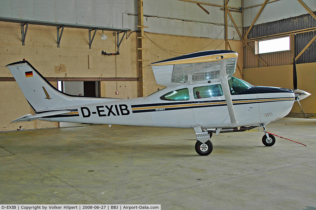 D-EXIB, 1980 Reims F182Q C/N 0161, at BBJ