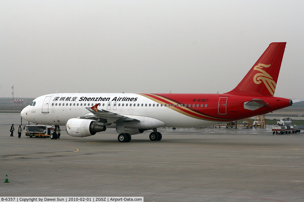 B-6357, 2008 Airbus A320-214 C/N 3440, Shenzhen Airlines