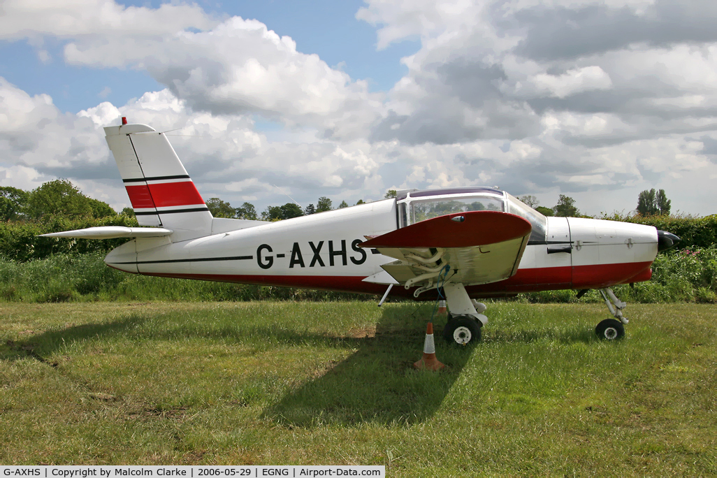 G-AXHS, 1969 Socata MS.880B Rallye Club C/N 1357, Socata MS.880B Rallye Club at Bagby Airfield in 2006.