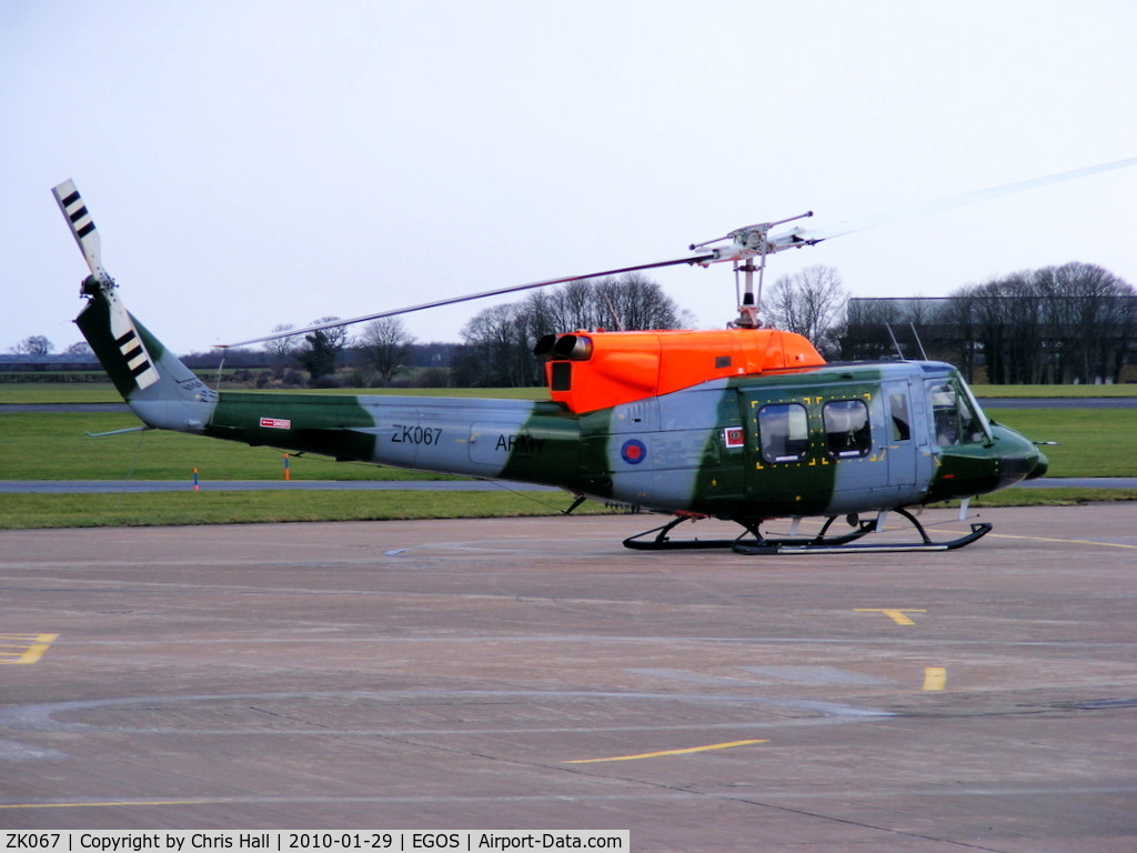 ZK067, 1977 Bell 212 AH3 C/N 30835, Army Air Corp Bell 212 AH.3
