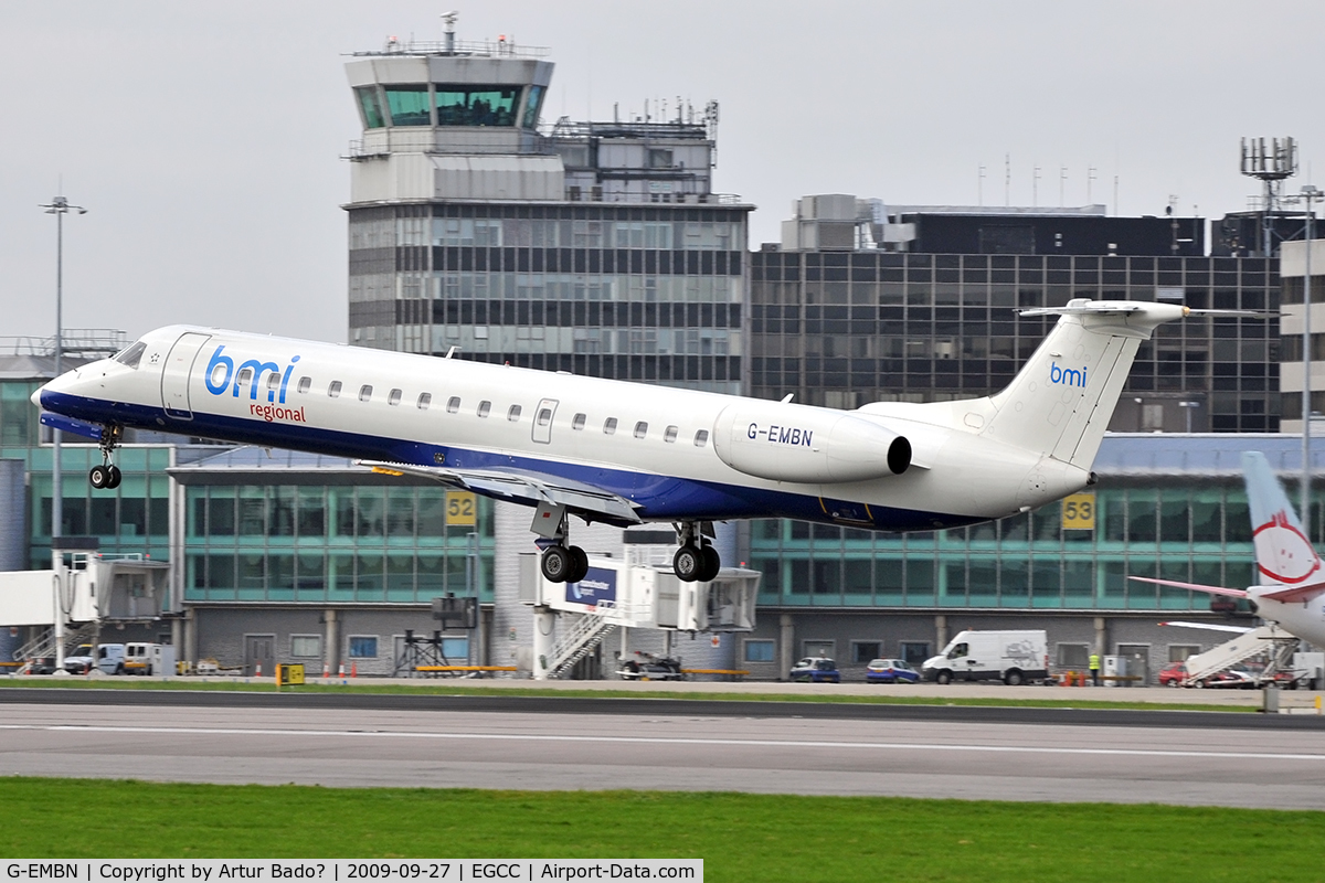 G-EMBN, 2000 Embraer EMB-145EP (ERJ-145EP) C/N 145201, BMI Regional