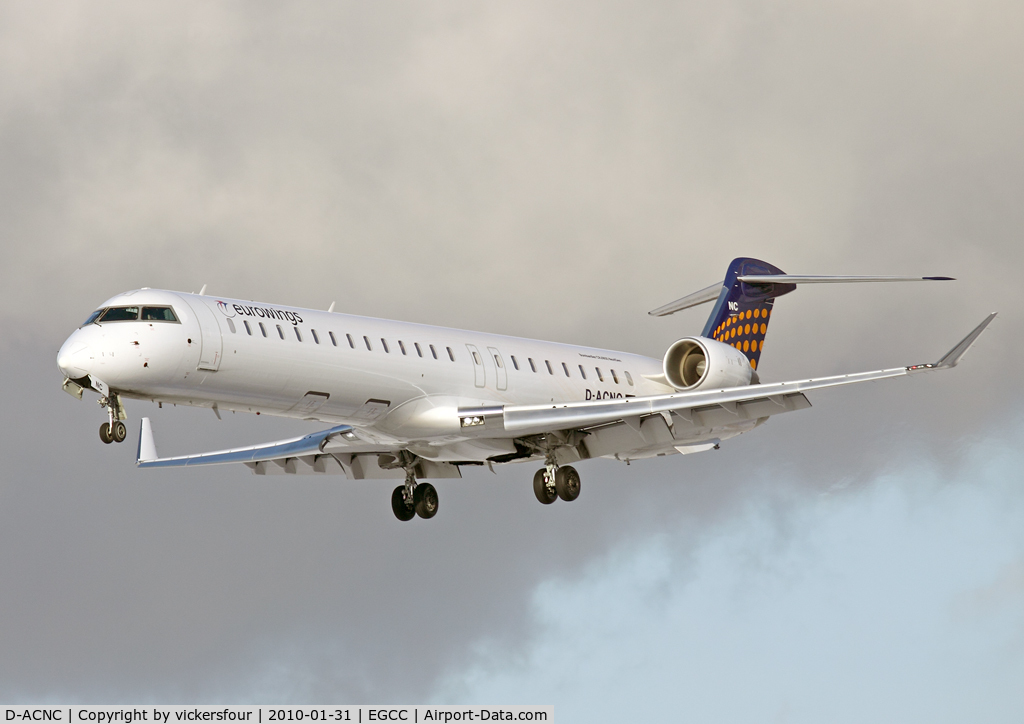 D-ACNC, 2009 Bombardier CRJ-900LR (CL-600-2D24) C/N 15236, Eurowings. CRJ-900 (c/n 15236).