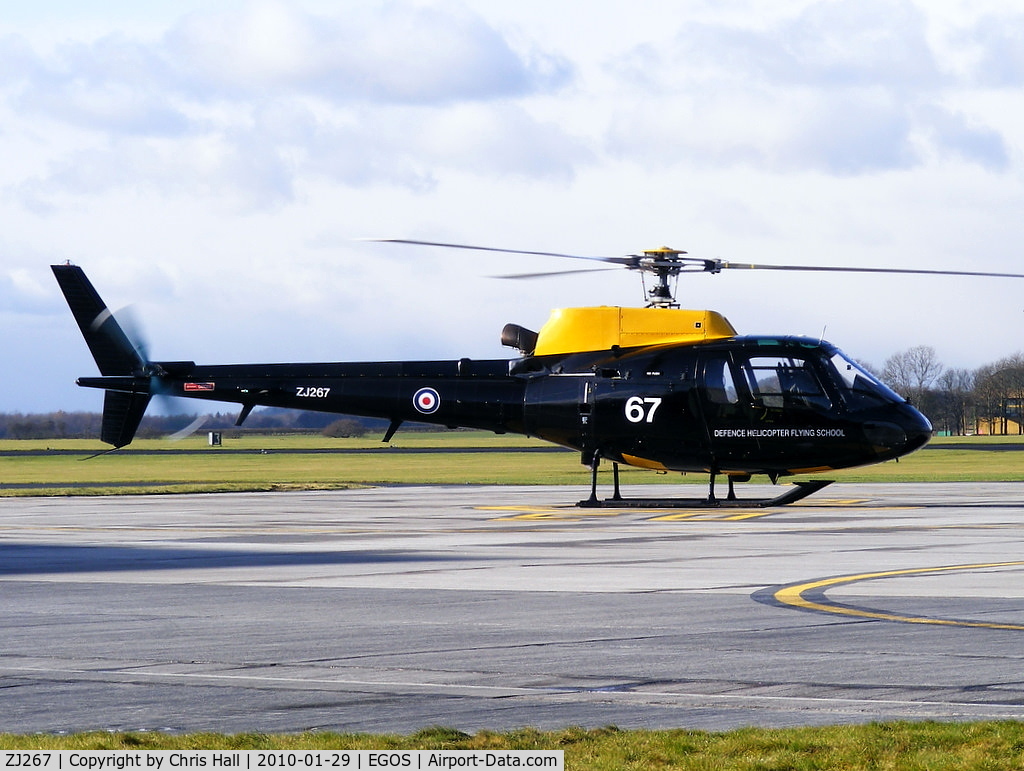 ZJ267, 1997 Eurocopter AS-350BB Squirrel HT1 Ecureuil C/N 2996, Defence Helicopter Flying School