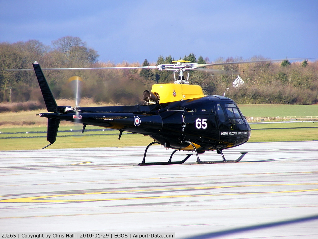 ZJ265, 1997 Eurocopter AS-350BB Squirrel HT1 Ecureuil C/N 2995, Defence Helicopter Flying School