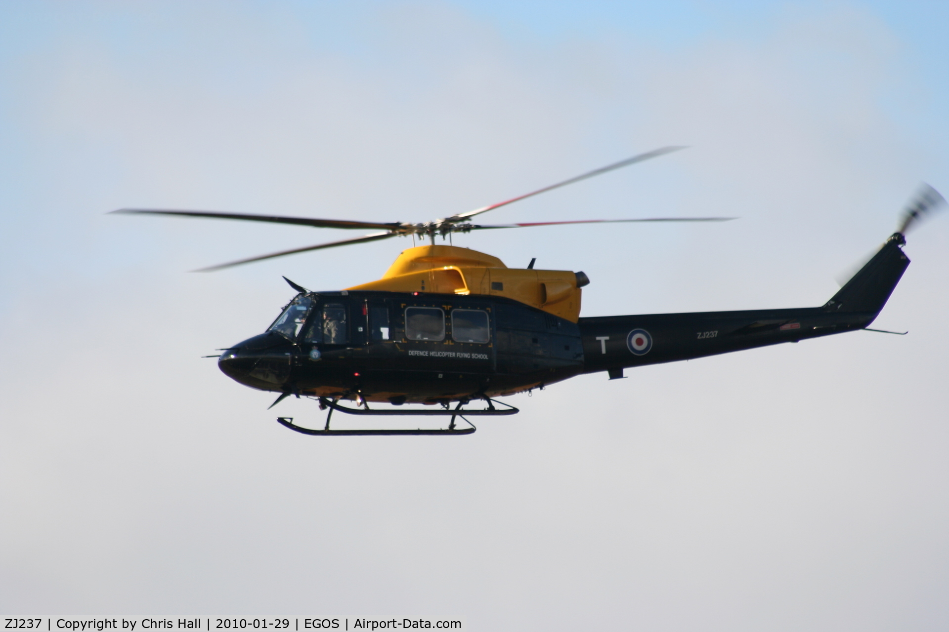 ZJ237, 1997 Bell 412EP Griffin HT1 C/N 36156, Defence Helicopter Flying School