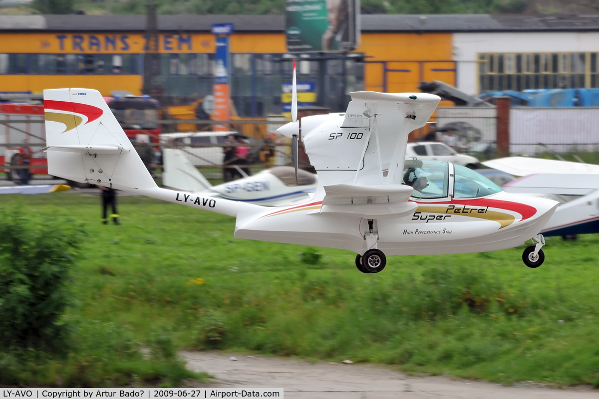 LY-AVO, EDRA Aeronautica Super Petrel SP100 C/N 180, Super Petrel SP100