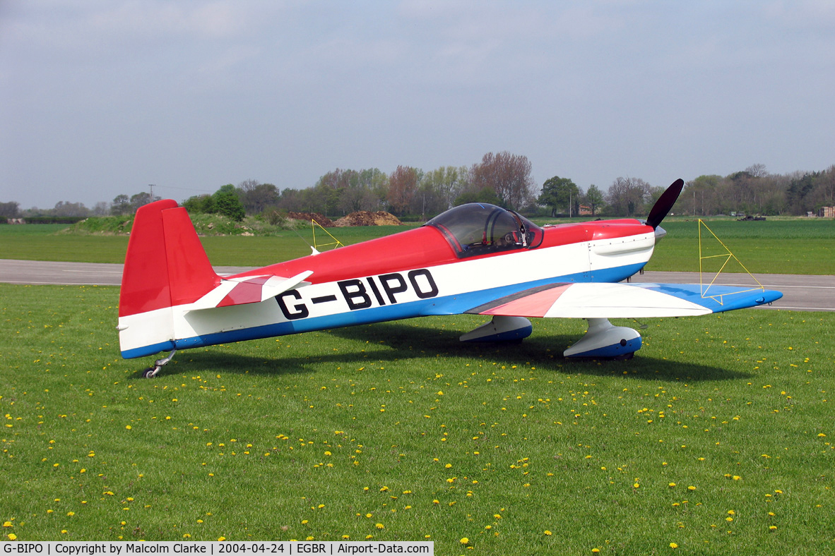 G-BIPO, 1977 Mudry CAP-20LS-200 C/N 03, Mudry CAARP Cap.20LS-200 at Breighton Airfield in 2004.