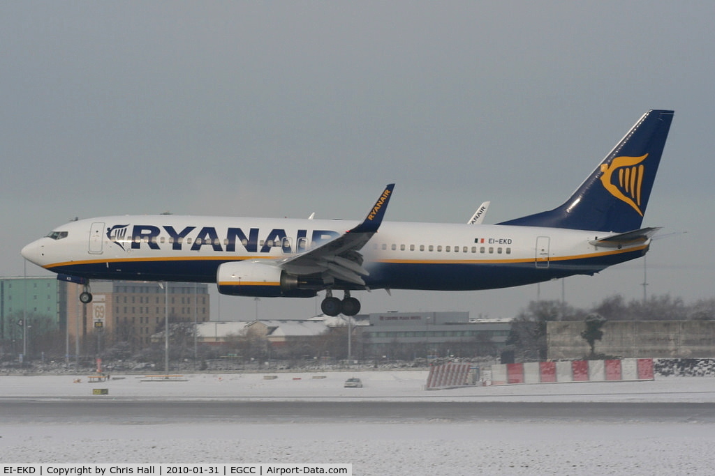 EI-EKD, 2010 Boeing 737-8AS C/N 35024, Ryanair's latest Boeing 737-8AS/W, delivered 22-01-10