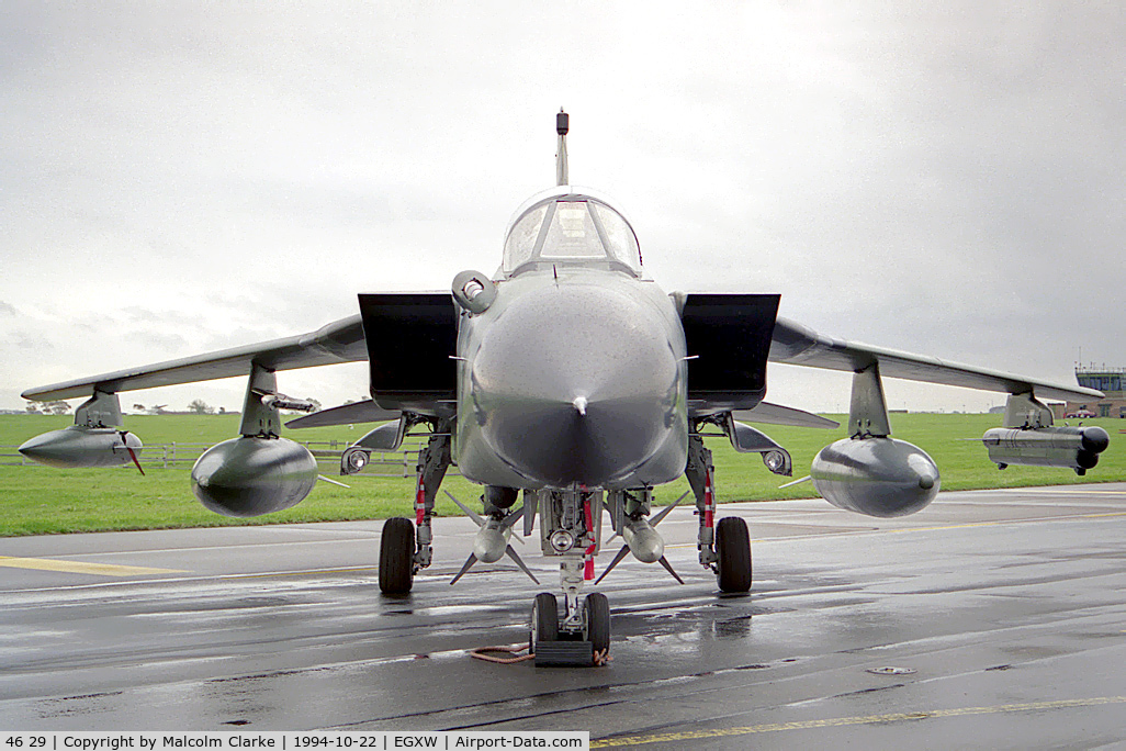 46 29, Panavia Tornado ECR C/N 833/GS262/4329, Panavia Tornado ECR at RAF Waddington's Photoshoot 94.
