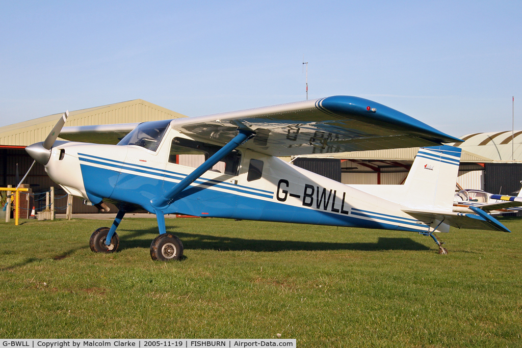 G-BWLL, 1996 Murphy Rebel C/N PFA 232-12499, Murphy Rebel at Fishburn Airfield in 2005.