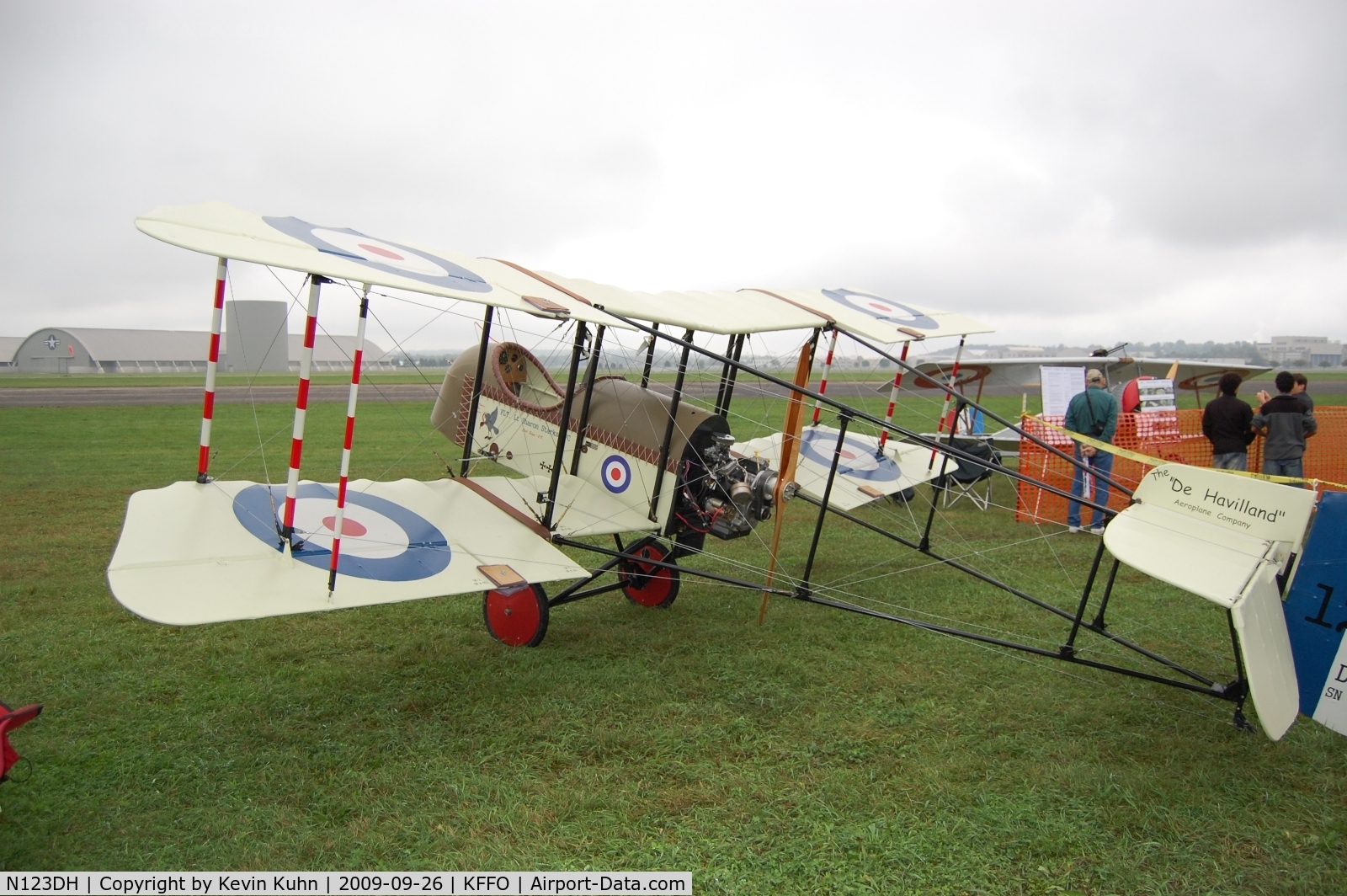 N123DH, Airco DH-2 Replica C/N 001, Dawn Patrol Rendezvous