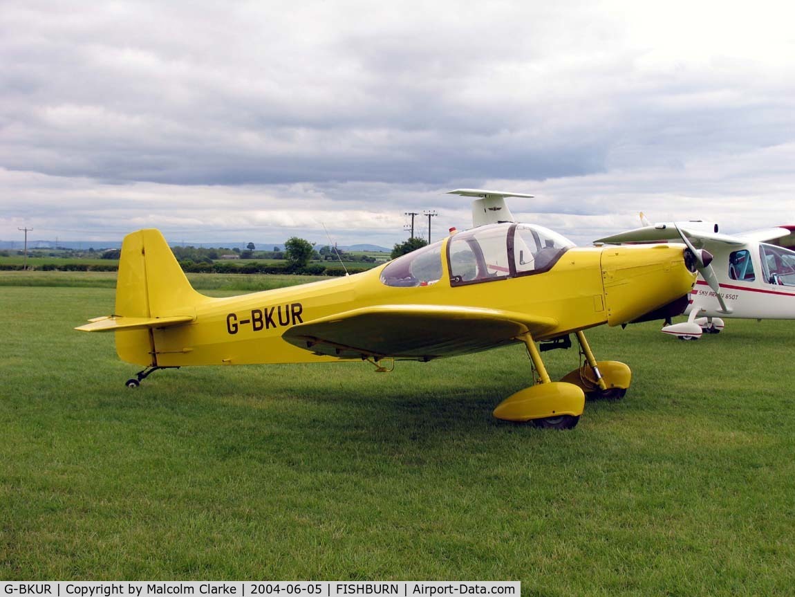 G-BKUR, 1959 Piel CP-301A Emeraude C/N 280, Piel CP301A Emeraude at Fishburn Airfield in 2004.