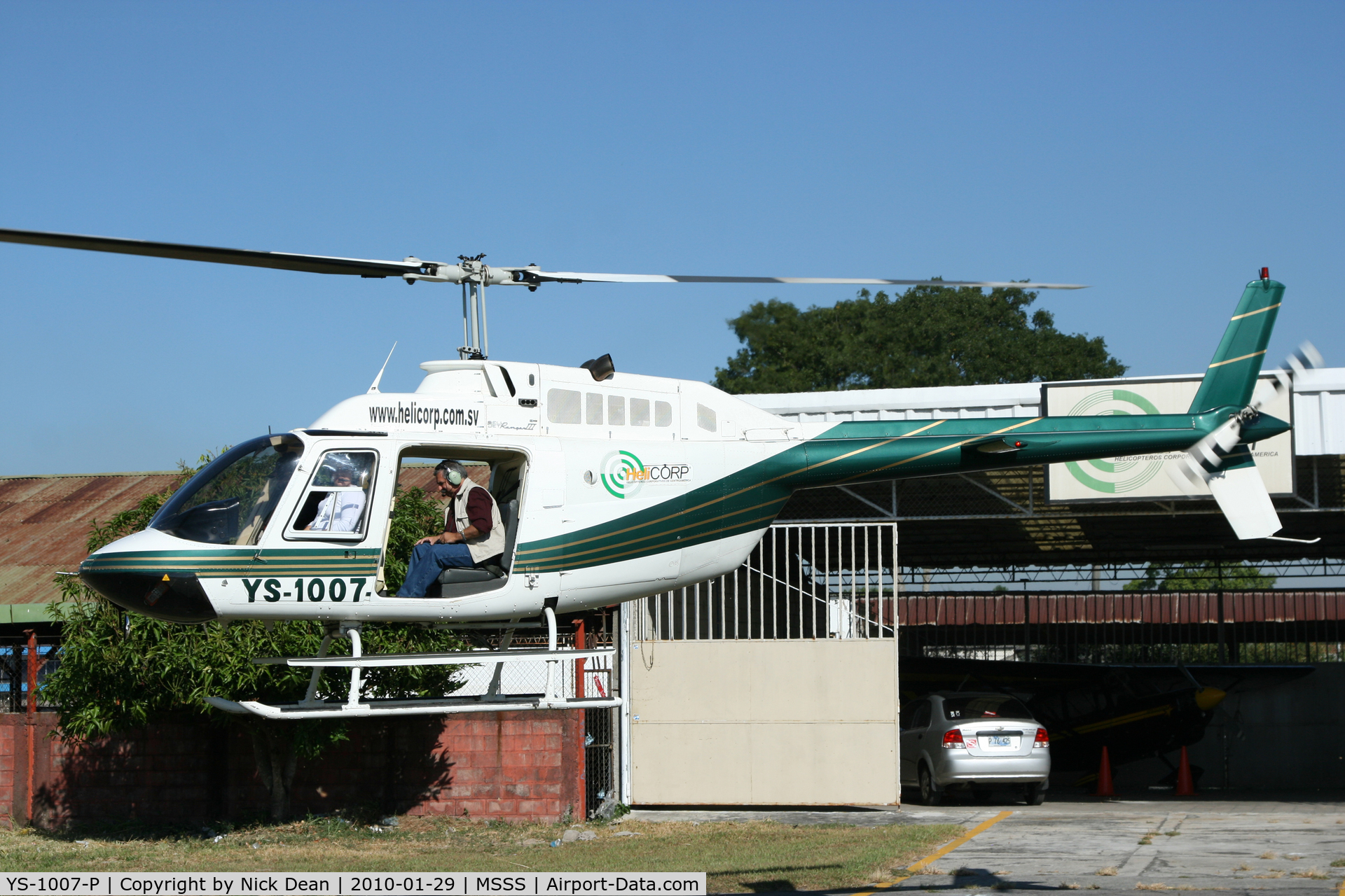 YS-1007-P, Bell 206B JetRanger III C/N 3416, MSSS Ilopango airshow 2010