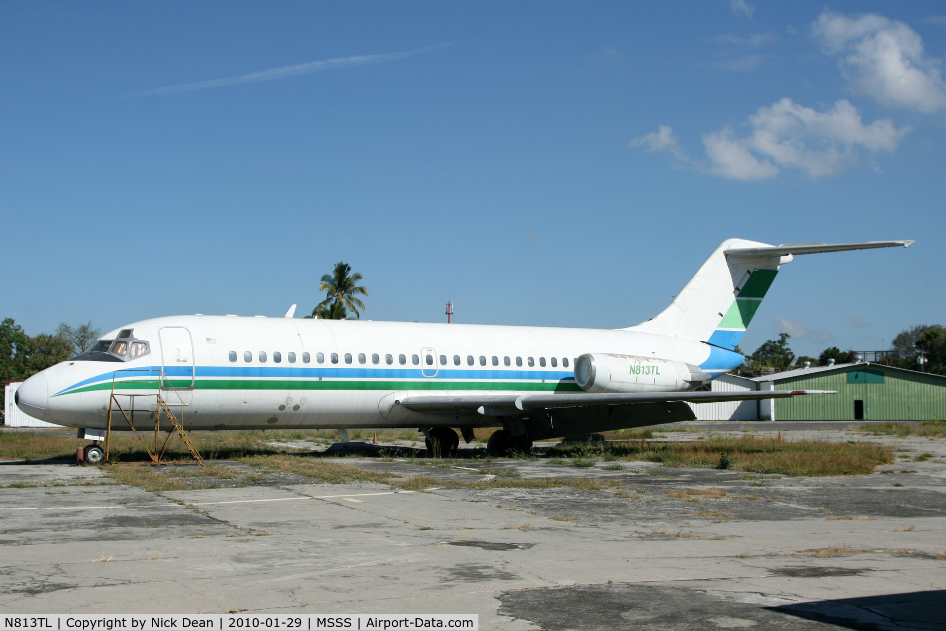 N813TL, 1966 Douglas DC-9-15 C/N 45732, MSSS Stored at Ilopango