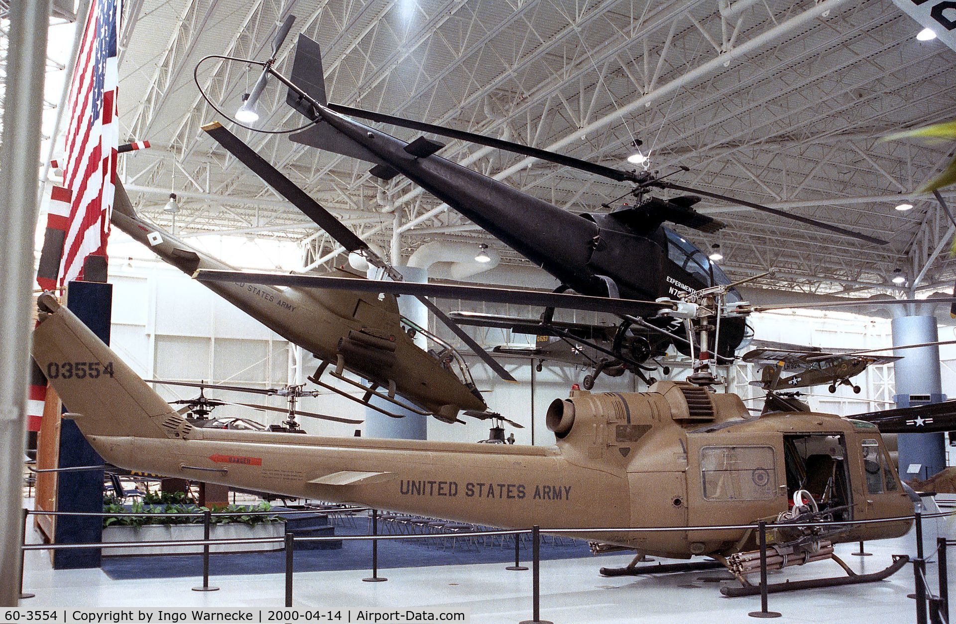 60-3554, 1960 Bell UH-1B Iroquois C/N 200, Bell UH-1B-BF Iroquois of the US Army Aviation at the Army Aviation Museum, Ft Rucker AL