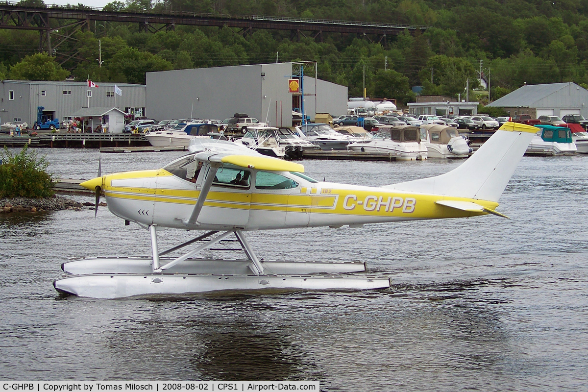 C-GHPB, 1969 Cessna 182M Skylane C/N 18259597, Parry Sound Harbour Water Aerodrome