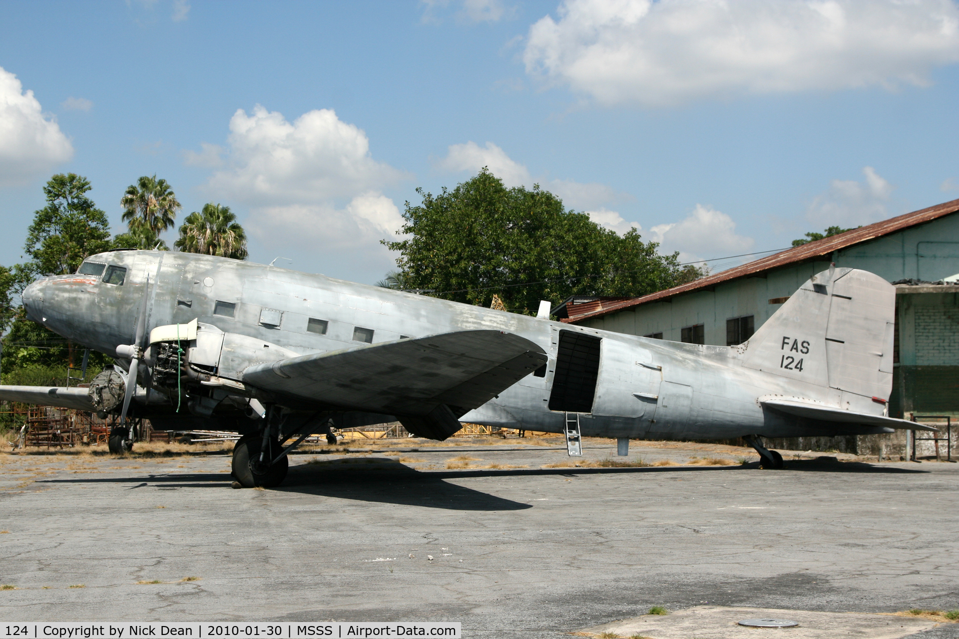 124, 1943 Douglas C-47A-30-DL Skytrain C/N 9568, MSSS