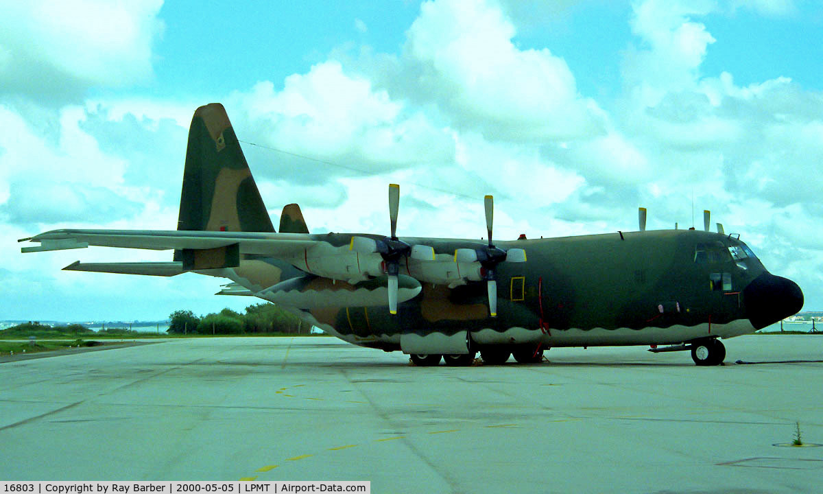 16803, 1978 Lockheed C-130H Hercules C/N 382-4772, Seen at its home base of Montijo.