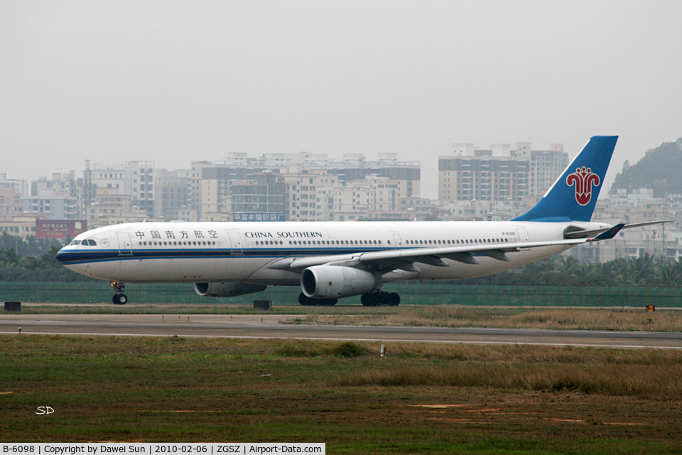 B-6098, 2008 Airbus A330-343E C/N 908, China Southern