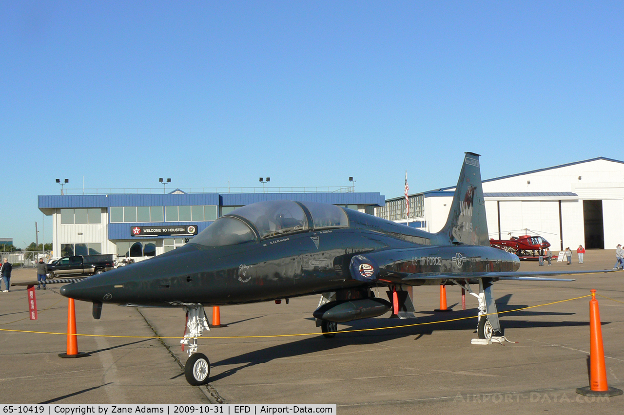 65-10419, 1965 Northrop T-38A-60-NO Talon C/N N.5838, At the 2009 Wings Over Houston Airshow