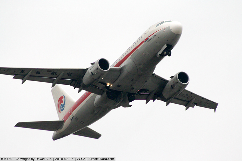 B-6170, 2005 Airbus A319-132 C/N 2396, Dongbei Airlines