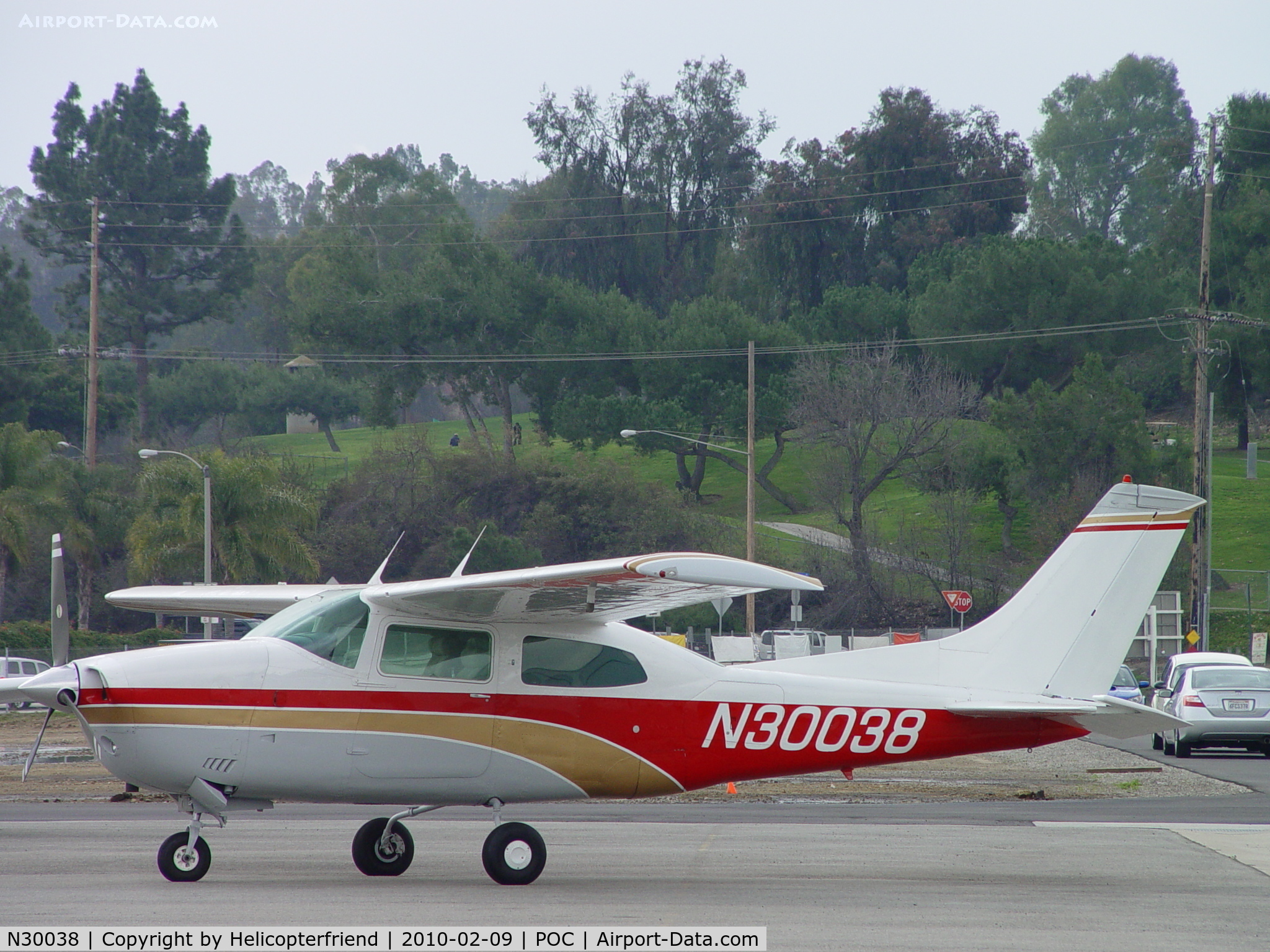 N30038, 1973 Cessna T210L Turbo Centurion C/N 21059879, Parked in Howard Aviation area