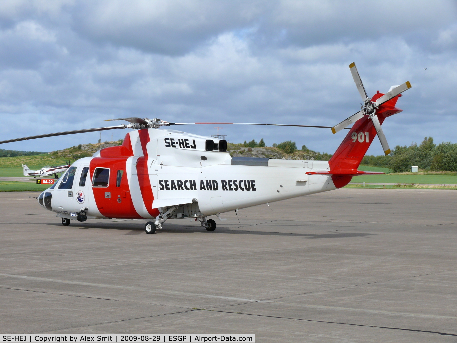 SE-HEJ, 2005 Sikorsky S-76C C/N 760604, Sikorsky S76C Spirit SE-HEJ/901 Sjöfartsverket Search and Rescue