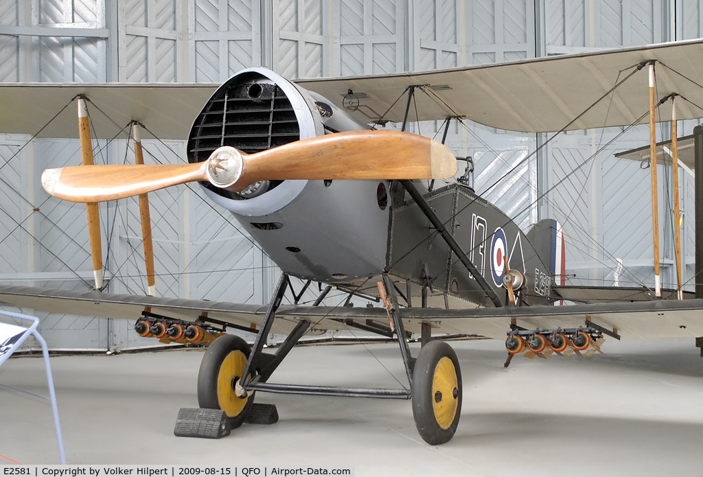 E2581, 1918 Bristol F.2B Fighter C/N 4184, F2B